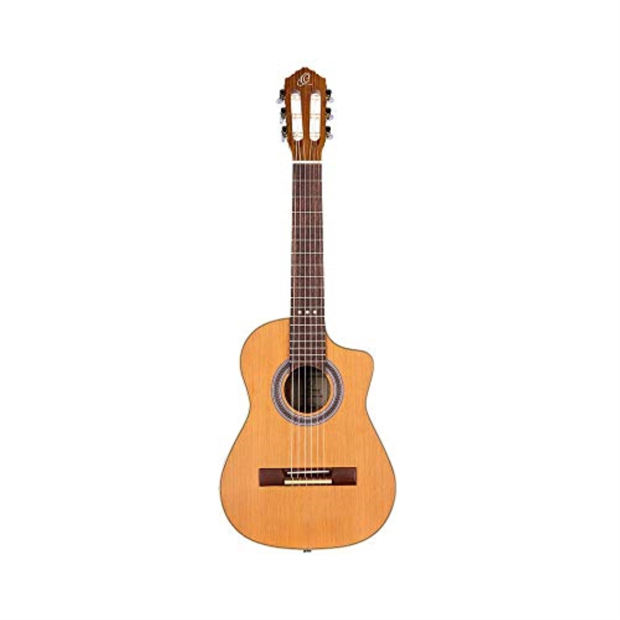 Ortega RQ39E Requinto Acoustic-Electric Guitar Natural