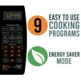 thumbnail image 5 of Farberware 1.3 Cu. ft. 1100-Watt Microwave Oven, Stainless/Black, FMO13AHTBKI, 5 of 7
