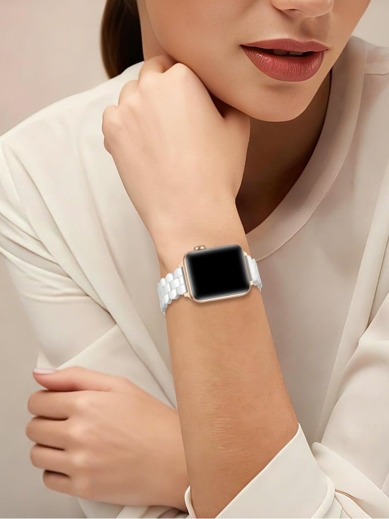 Elle Resin Link Band for Apple Watch, Samsung, Garmin, 20mm band