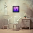 thumbnail image 4 of Kimberly, Allen 15x15 Black Modern Framed Museum Art Print Titled - Ombre Unicorn 2, 4 of 5