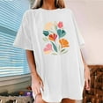 thumbnail image 2 of Lightweight Tops & Blouses Womens Funny T Shirts Fitted Shirts for Women Black Summer Tops Y2K Short Sleeve Tunic Tops for Women 2025, 2 of 5