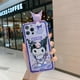 thumbnail image 1 of Funda de teléfono Sanrio Cinnamoroll para Iphone 13 12 11 Pro Max 7 8 Plus Kuromi funda XR XS X con correa espejo cubierta de lujo mujer chica xuanjing  unisex, 1 of 2