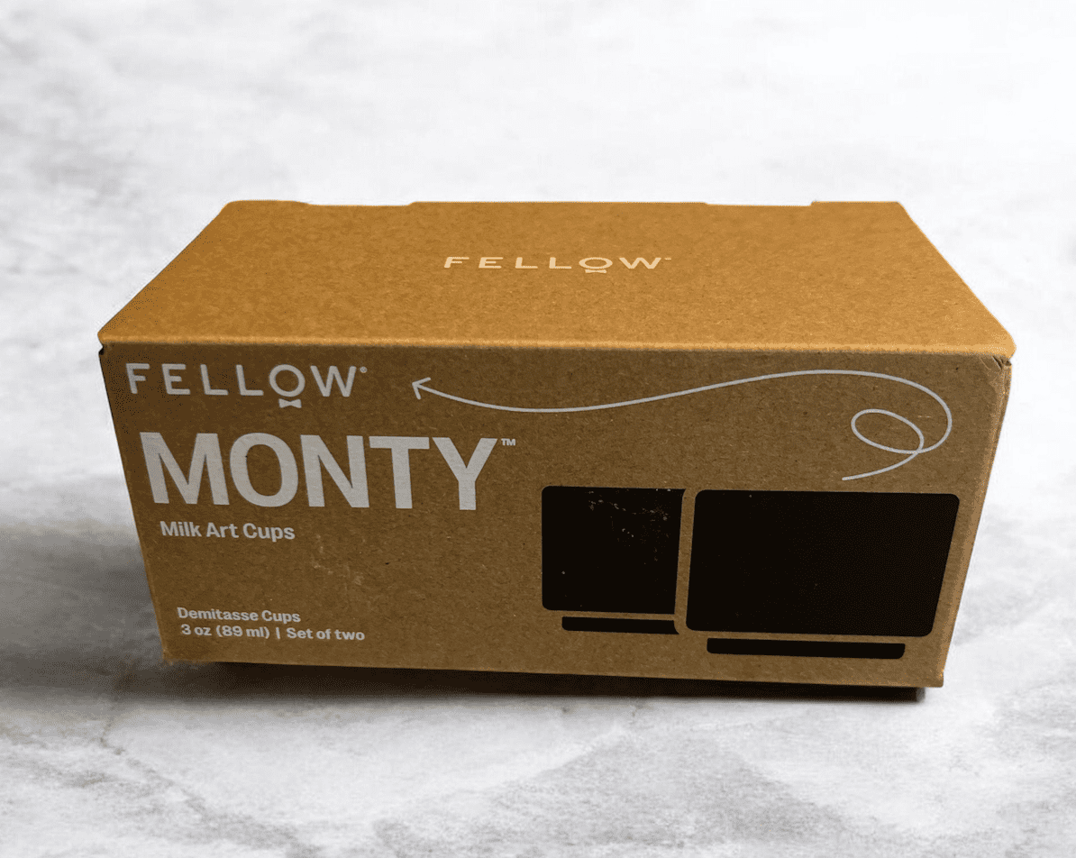 Fellow Monty Mik Art Cups, Demitasse, set of 2, black
