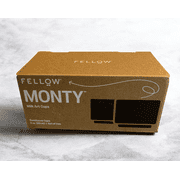 Fellow Monty Mik Art Cups, Demitasse, set of 2, black