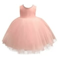 thumbnail image 6 of Fozruso Casual Floral Dresses Girls' Dress Backless Design With Bowknot Style For And Parties Elegant And Comfortable Sizes 120, 6 of 6