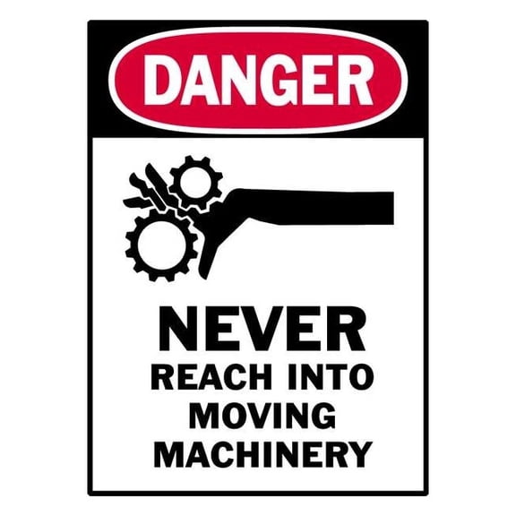 Brady Label,5 in x 3 1/2 in,Polyester,PK5 86262