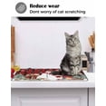 thumbnail image 6 of Large Induction Cooktop Protector Mat Red Plaid Christmas Stove Top Covers for Electric Stove, Snowman Gifts Xmas Tree Snowflake Winter Decorative Stove Burner Cover Mats, Glass Top Stove Cover, 6 of 7