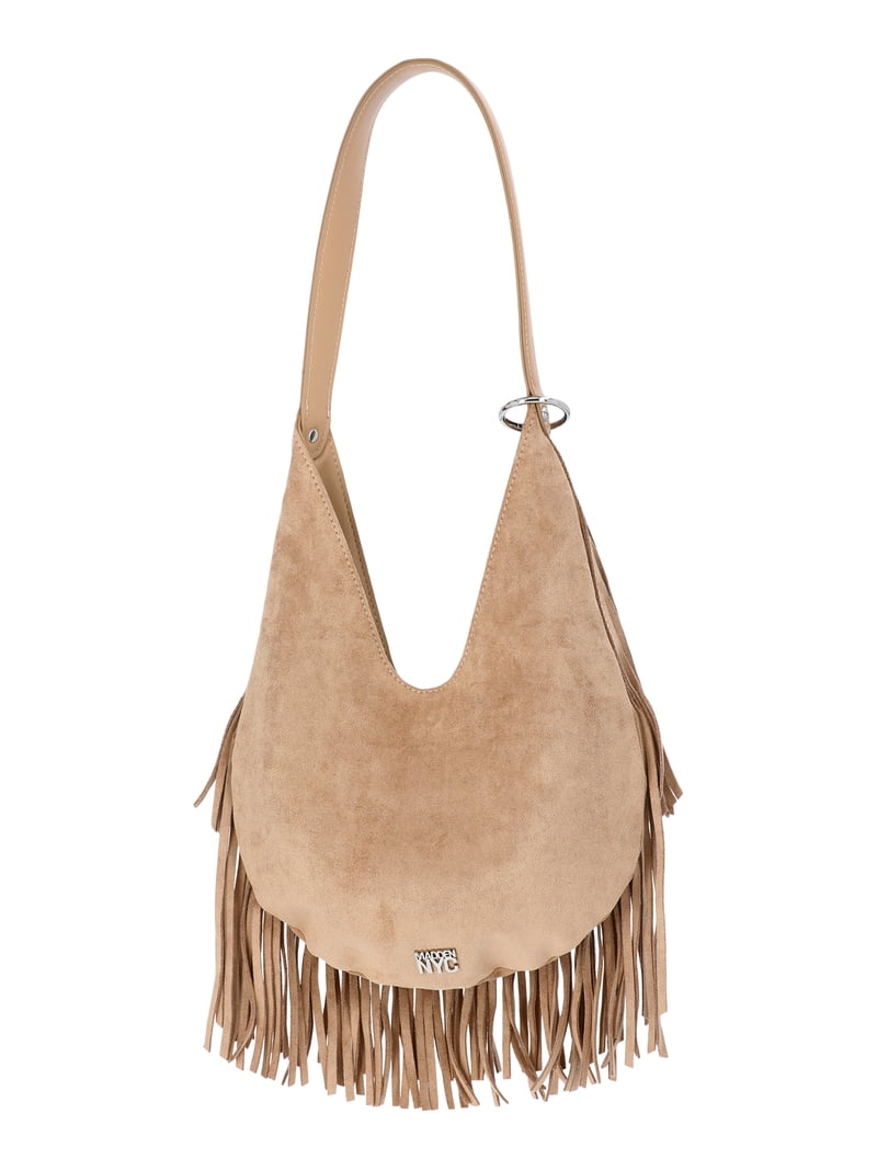 Madden NYC Women's Fringe Hobo Bag, Khaki - Walmart.com