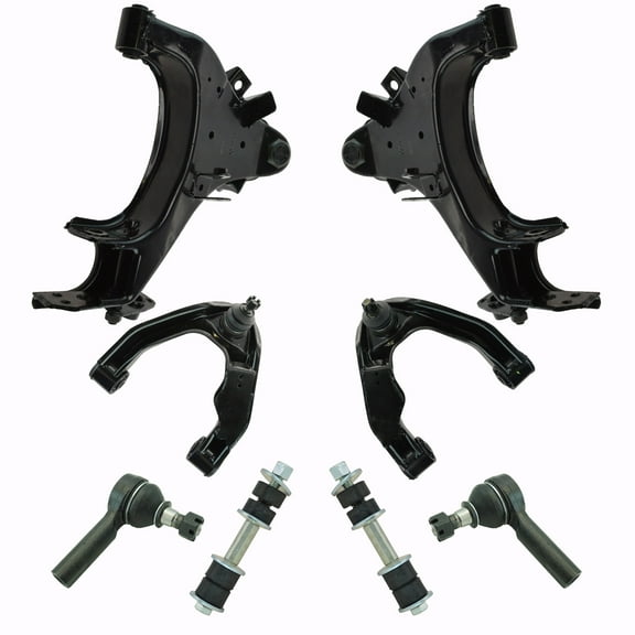 Front Control Arm Ball Joint Sway Bar Tie Rod Steering Suspension Kit Set 8pc PSA79940