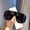 Black-Black, variant on One Piece Oversized Wraparound Sunglasses, UV Protection Windproof Full Cover Shield Shades, Fashion Street Eyewear for Driving Cycling, Black White Frame 3 Colors Available
