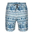 thumbnail image 3 of Balery Sea Underwater Jellyfish Traje de Baño Estilo Hawaiano para Hombre, Shorts de Secado Rápido con Bolsillos-Medium, 3 of 6