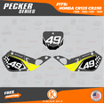 thumbnail image 3 of Kalair GFX Graphics Kit for Honda CR125 (1998-1999) Pecker Series, 3 of 5