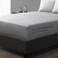 thumbnail image 5 of Vera Wang  800 Collection  Bed Sheet Set - 800 Thread Count, Silky Smooth  Wrinkle-Resistant Bedding, Queen, Grey Steel Grey Queen, 5 of 7
