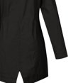 thumbnail image 2 of Veste Décontractée pour Femmes, Extérieure, Grande Taille, à Capuche, Coupe-Vent, Ample, 2 of 4