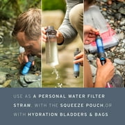 LifeStraw Flex Water Filter with Collapsible Squeeze Bottle