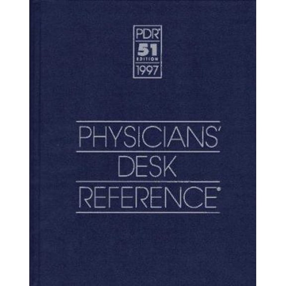 Pre-Owned Physicians' Desk Reference 1997 (51st ed. Issn 0093-4461) (Hardcover) 1563632012 9781563632013