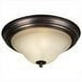 thumbnail image 3 of Forte Lighting 2530-02-32 13.25Wx6h Indoor Flushmount Ceiling Fixture - Bronze, 3 of 4