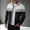 01 Gray, variant on Mens Winter Jacket Lightweight Jacket Casual Jacket Color Block Varsity Coat