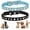 Mix1, variant on Small Dog Collar with Rhinestone, 2-Pack Bling Cat Collar Glitter Diamond Jewelry Crystal Girl Puppy Collar for XXS XS Small Medium Female Dogs & Kitten