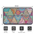 thumbnail image 5 of Multicolor Ethnic Geometric Pattern Door Rugs,Washable Non Slip Door Mats Indoor,Decorative Door Mats,Entry Mat Indoor for Entrance,Bedroom,Kitchen,Bathroom,30"x17", 5 of 6