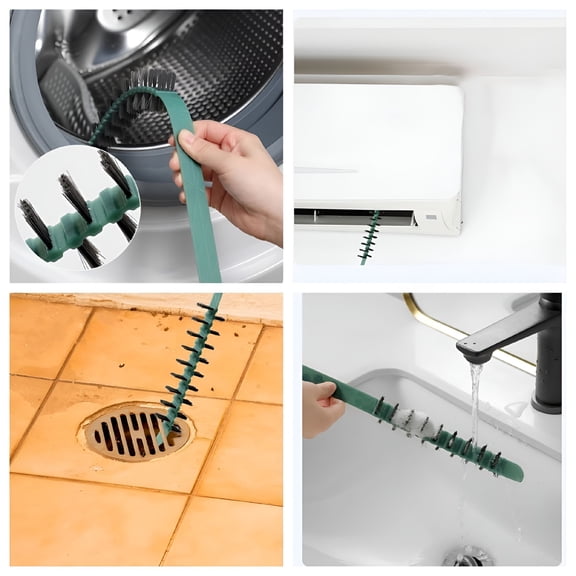 ACDANC Dryer Vent Cleaner Kit 360掳 Flexible Refrigerator Coil Cleaning Brush Dryer Lint Brush Vent Cleaner,Lint Remover Trap Cleaner,Home Essentials