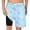 Light Blue, variant on Boys Swim Trunks Children Summer Swim Trunks with Pockets Cool Graphic Print Beach Shorts Light Blue 5-6 Years