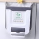 thumbnail image 1 of Cubos de basura plegables para cocina, cubo de basura, cesta de papel colgante para armario (10L blanco), 1 of 8