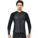 thumbnail image 1 of DIVE SAIL Traje de buceo 2MM Pantalones cortos de manga larga Traje de neopreno Rash Guards Artesanía exquisita Sensación de cuerpo fresco Snorkel Trajes camisa masculina XXL Methold  OD019363-05, 1 of 6