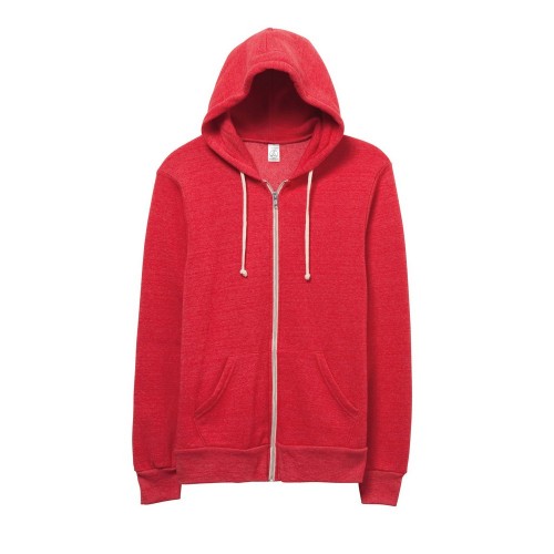 alternative men's eco zip hoodie sweatshirt