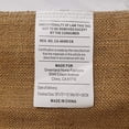 thumbnail image 3 of Faldón de cama Greenland Home GL-1710EBKT, de arpillera natural, doble, 3 of 4