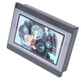 thumbnail image 1 of Pantalla Táctil PLC, Controlador Lógico Programable Con Pantalla Táctil PLC HMI 7 Pulgadas 6 3K Conteo De Alta Velocidad Para Controlador Industrial, 1 of 7