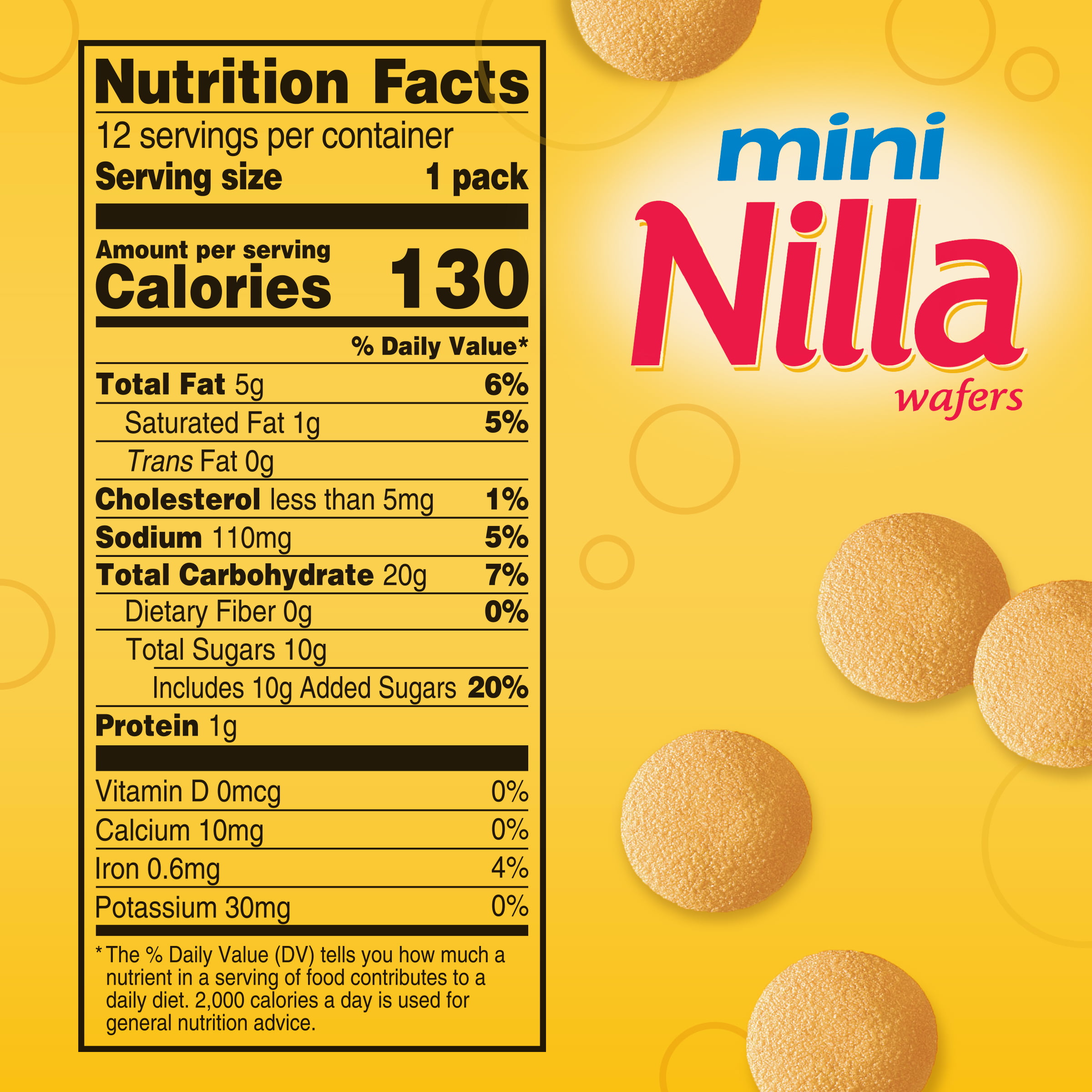 Nilla Wafers Mini Vanilla Wafer Cookies 12 Snack Packs Walmart Com Walmart Com,Granny Square Pattern Chart