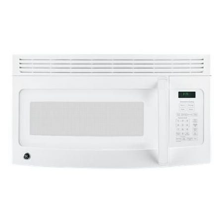 GE 1.5 CU. FT. OVER-THE-RANGE MICROWAVE OVEN, WHITE, 950 W