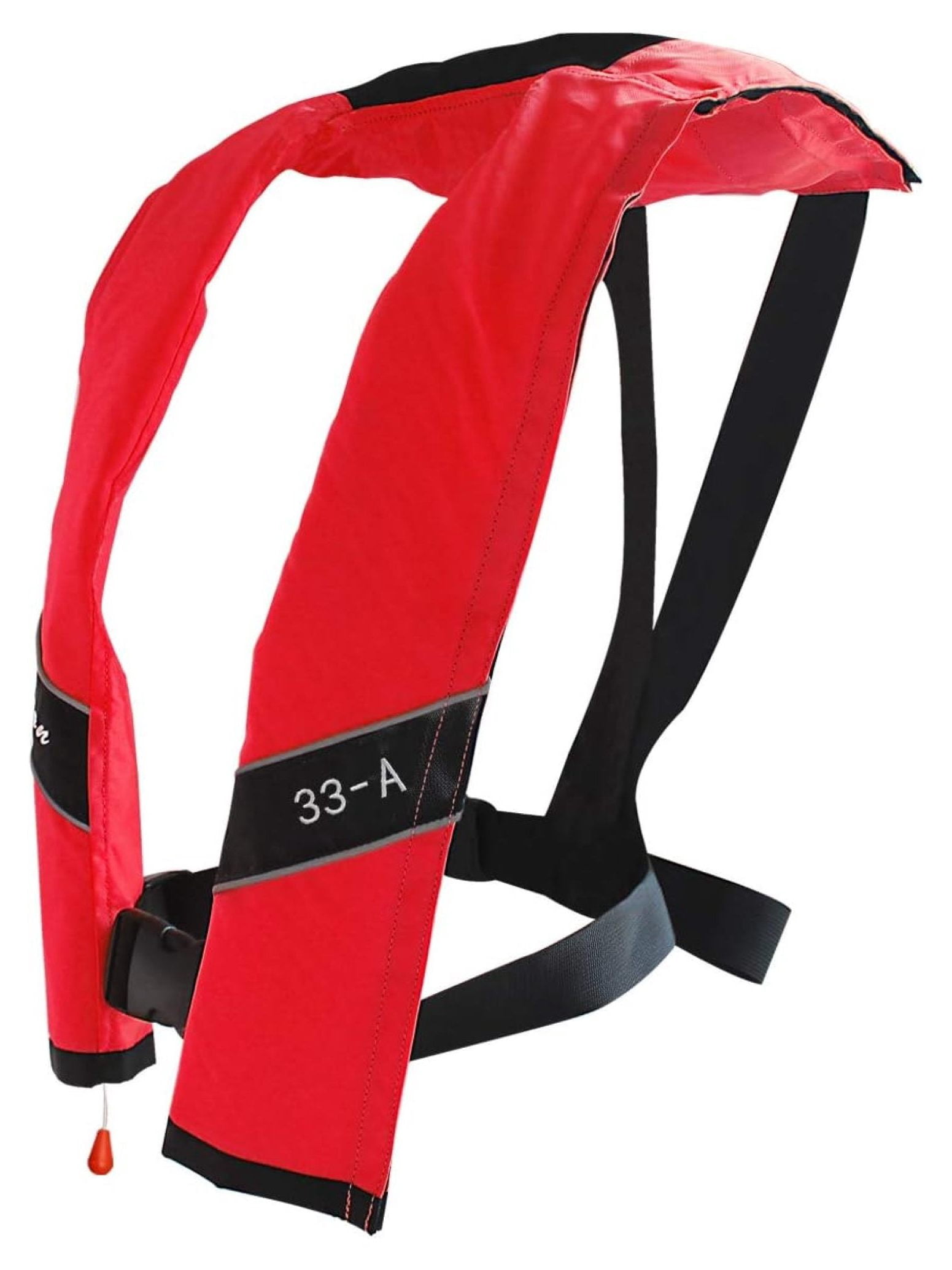 Inflatable Life Life Vest Basic Automatic/Manual (639 Red Auto)