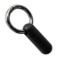 thumbnail image 1 of Portable Titanium Waterproof Keychain Pill Holder Container Durable Small Bottle black, 1 of 8