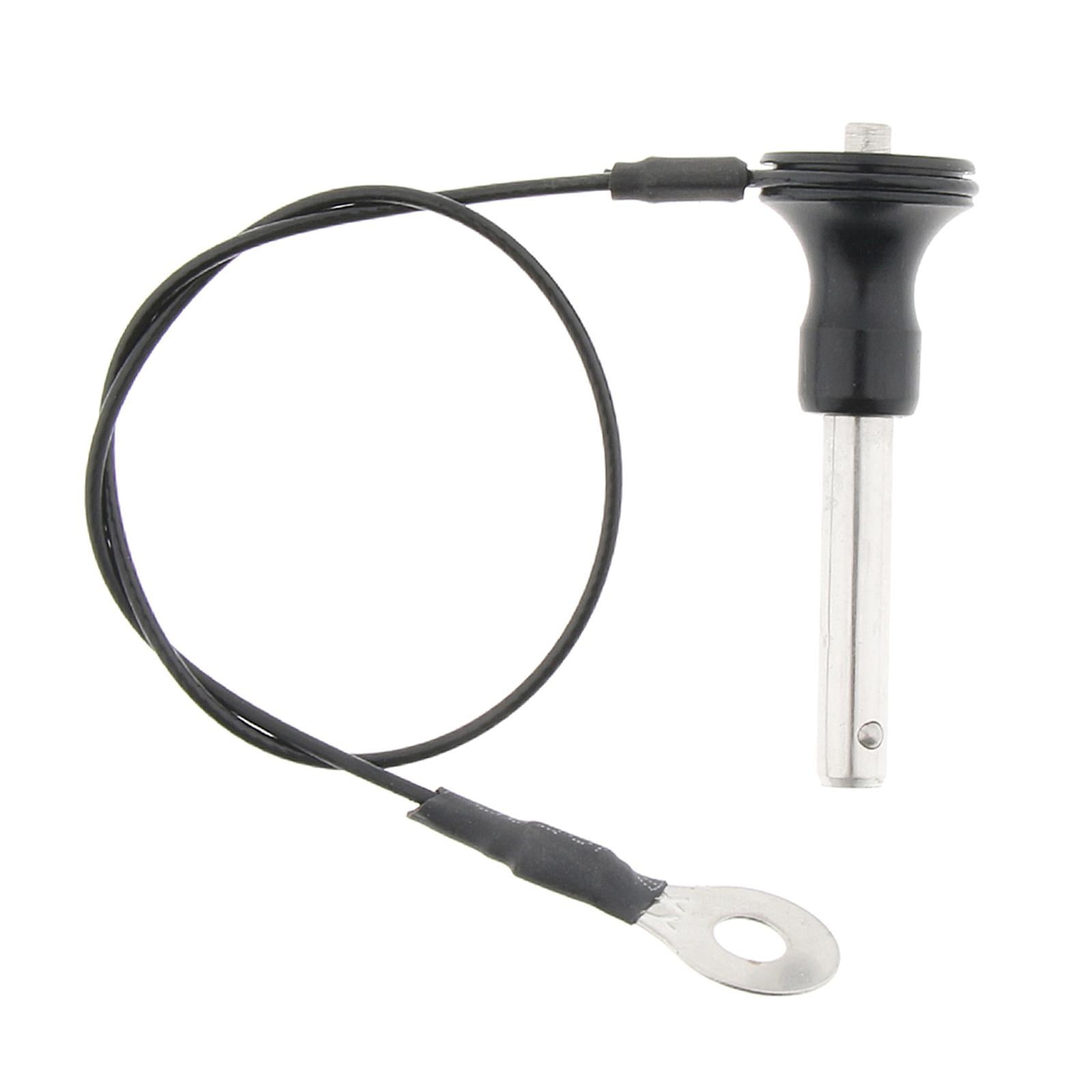 6 Pieces Ball Lock Pin Quick Release Pin Fastening Pin Push Button Design for Marine Grade Applications