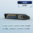 thumbnail image 1 of Car Head Up Display Projection On Glass HUD Gauge OBD2 Driving Speedometer Head Up Display Car Speed Windshield Projector, 1 of 12