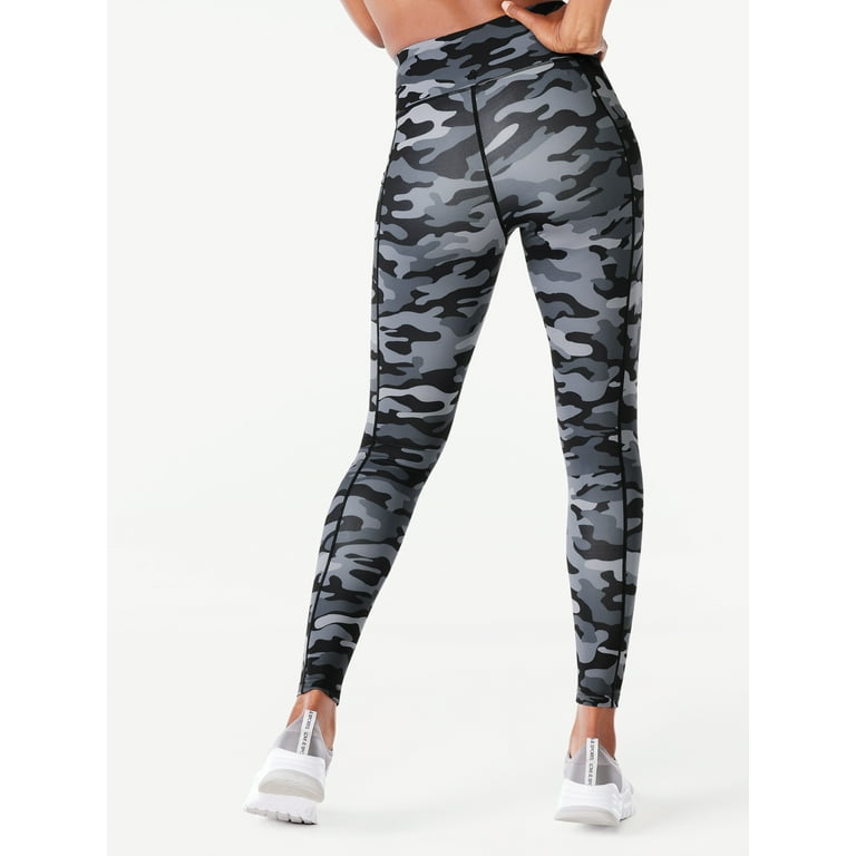 Love & Sports Women's Camo Active Leggings, Sizes XS-3XL 