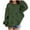 Army Green, variant on Girls Hoodie Fashion Stars Printed Loose Cozy Front Pocket Unisex Hooded Sweatshirt for Kids 4-14 Years Old (13-14T, White 01)