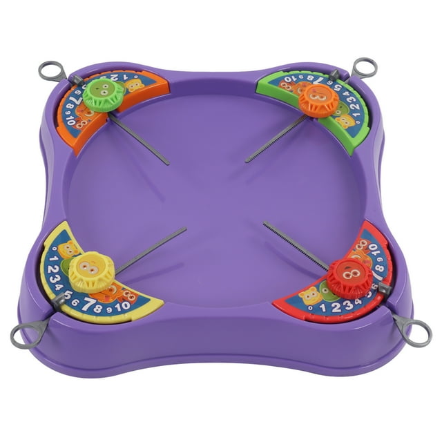Toy Top Desktop Interactive, Battle Gyroscope, 2 Type: 2 Players/ 4 Players, Small Game Multiplayer Competitive Battle Toy With Disc