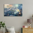 thumbnail image 3 of Tinker Bell And Peters Pan Fly to Neverland Picture Print Wall Art Poster Painting Canvas Posters Artworks Gift Room Aesthetic 12x18inch(30x45cm), 3 of 6