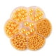 thumbnail image 1 of Jumpingount 1150pcs / set Suministros para hacer joyas con cuentas - Cuentas redondas fáciles de enhebrar para proyectos de bricolaje Amarillo Type1 NO1, 1 of 6