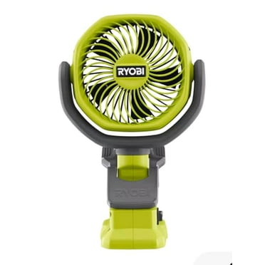 Birsppy RYOBI 18V ONE  Cordless 4 in Clamp Fan (Tool Only)