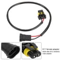 thumbnail image 2 of Conector de enchufe del arnés de cableado Higoodz arnés de cables 2 uds H11 9006 adaptador de conversión de luz antiniebla, 2 of 3