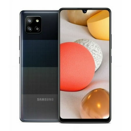 Restored Fully Unlocked Samsung Galaxy A42 5G 128GB Black SM-A426U - Grade A Condition (Refurbished)