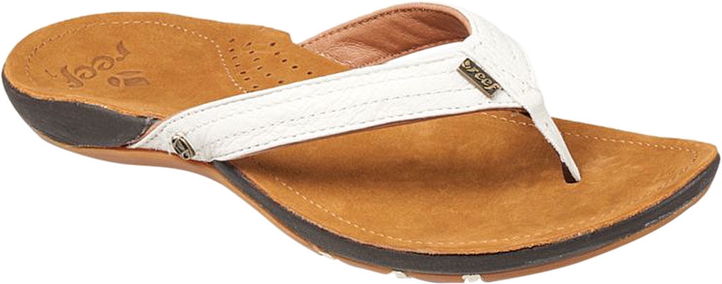 Reef Miss J-Bay Sandals Tan/White Reef Women's Shoes Sandals & Beach Shoes