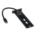 thumbnail image 3 of StarTech.com M.2 SSD Enclosure for M.2 SATA Drives - USB 3.1 Gen 2 - M.2 External Enclosure for USB-C Laptop - M.2 SATA USB Adapter, 3 of 7