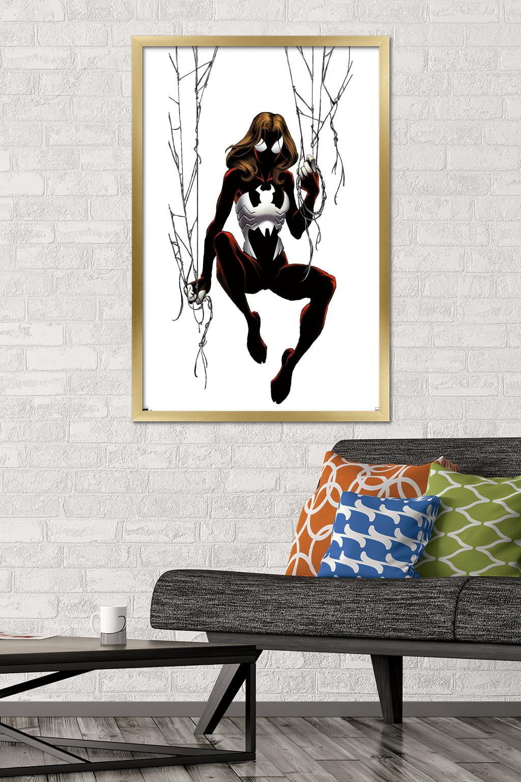 Marvel Comics - Spider Woman - Ultimate Secrets Wall Poster, 22.375" x 34", Framed