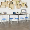 thumbnail image 5 of Flash Furniture Armless Stackable Stool Blue Set of 5 (5YK01BBL), 5 of 5