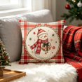 thumbnail image 5 of Dalxymotic Christmas Cushion Cover, Xmas Soft Throw Pillow Case, Christmas Decorations Indoor Outdoor, Winter Decor Indoor, Holiday Home Decoration for Sofa, Bed, Couch, Chair, 5 of 6